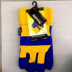 Condor Thinsulate Lined Grain Cowhide Leather Work Gloves NWT OS